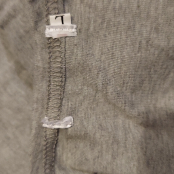 Long Sleeve Heather Gray V-neck bodycon sweater dress - Picture 8 of 8